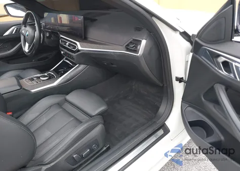 2024 BMW 430I из США, поврежденный, VIN WBA23AT0XRCP77702